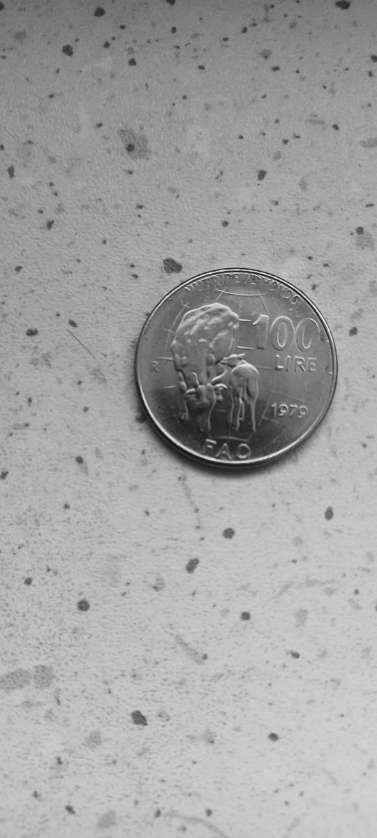 Moneta 100 lire 1979 FAO
