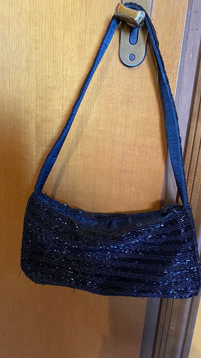 Borsa elegante con perline