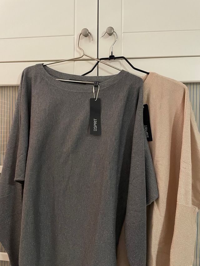 Sueter (dos)  ESPRIT señora de Lurex