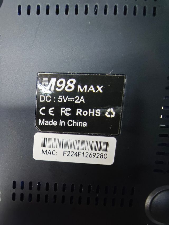 TV BOX M98 MAX 2+16GB#26928C
