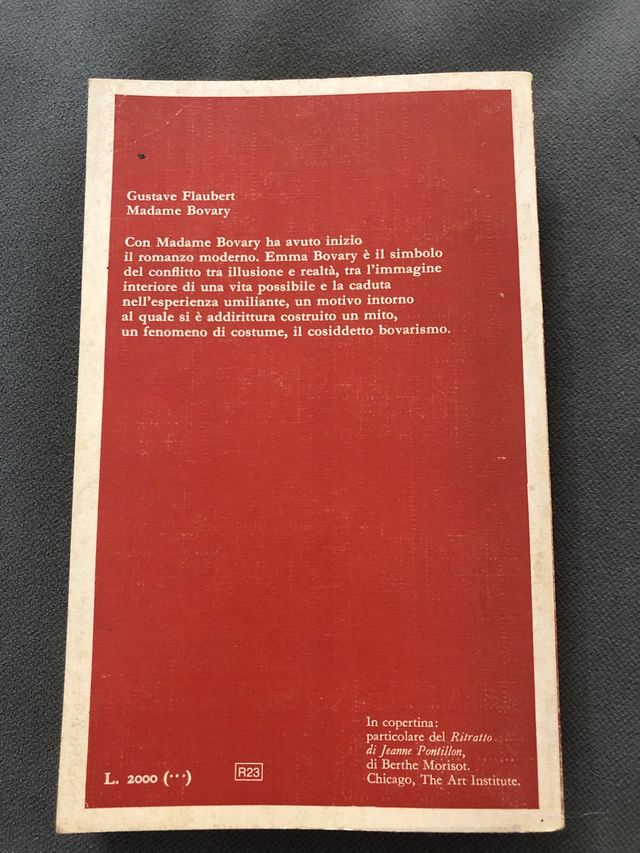 Flaubert Madame Bovary