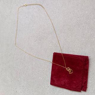 Collar zorro plata925 baño oro NUEVO