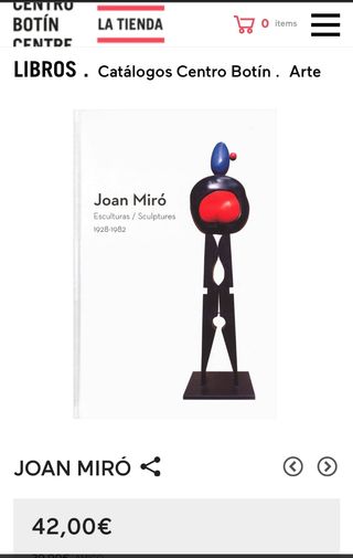 Joan Miró - Esculturas 1928-1982