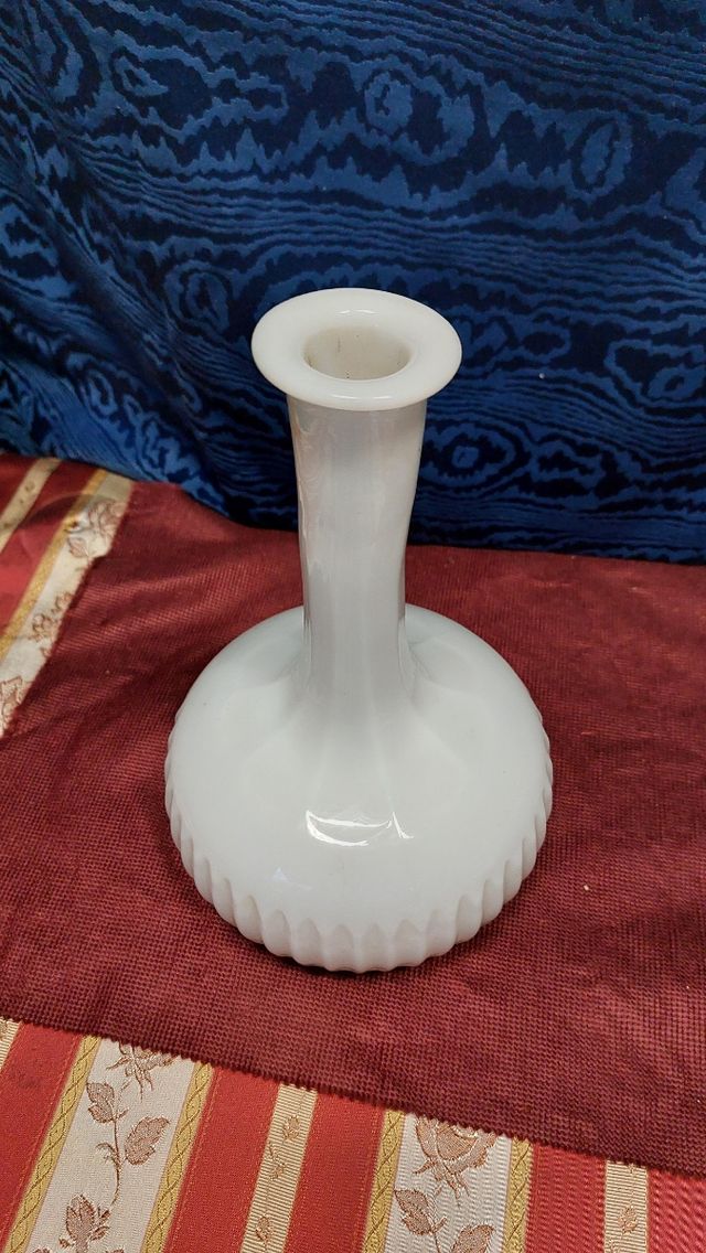 Vaso fiori centrotavola Porcellana bianca classico