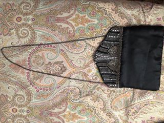 Bolso de fiesta sfera con lentejuelas. 