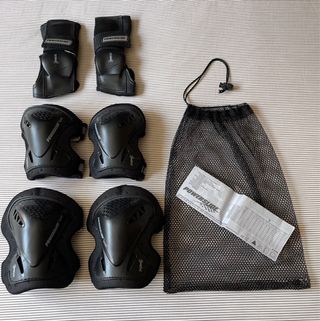 Protecciones niño nuevas (rodilla, codo, muñeca)