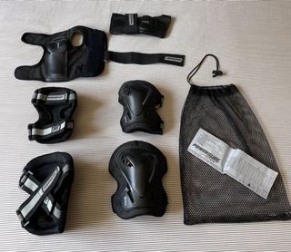 Protecciones niño nuevas (rodilla, codo, muñeca)