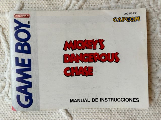 Mickey Dangerous Chase Game Boy