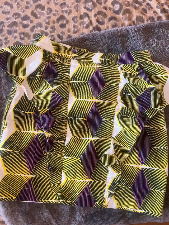 Chollo Zara ! Mini falda tribal casi a estrenar