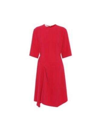 Stella McCartney abito fucsia in viscosa