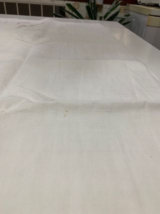 Asciugamano vintage iniziali L e P