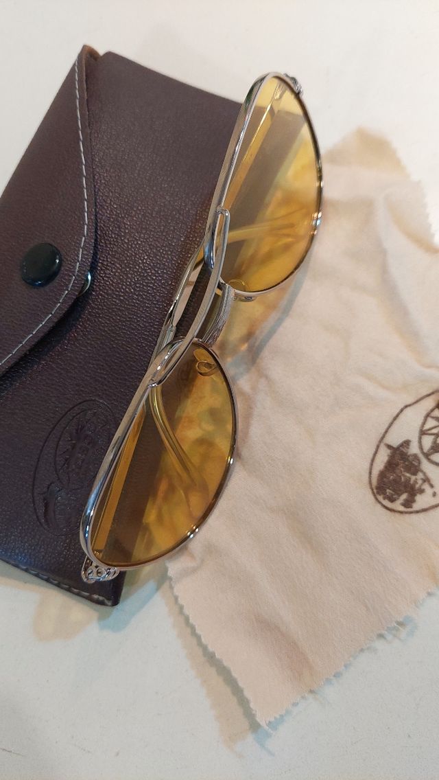 Vintage gafas Tasco amarillas Japan made