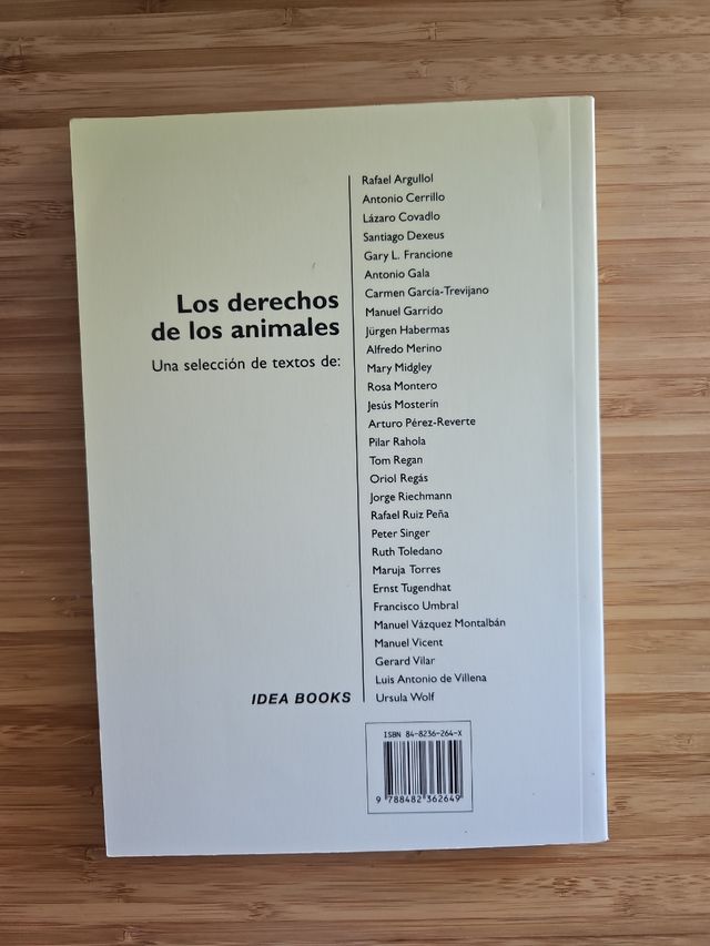 Libro los derechos de los animales