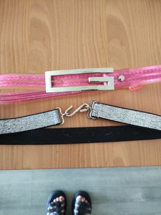 Lote 2 Cinturones niña