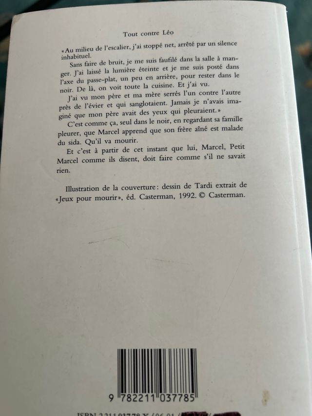 Tout contre Leo (Christophe Honore)