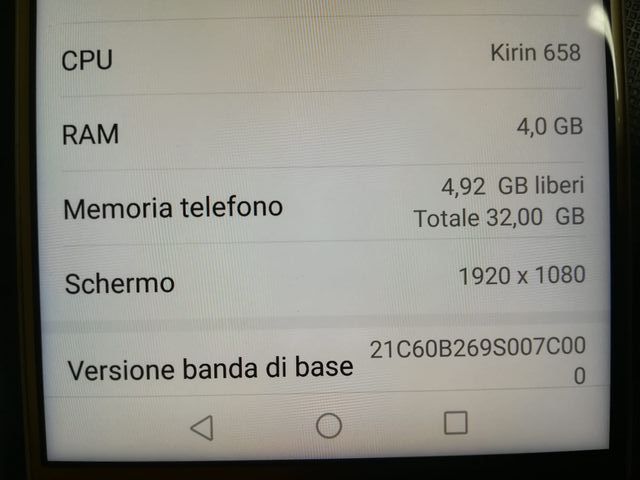 Smartphone Huawei P10 Lite gold RAM 4GB memory32Gb