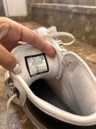 Bambas fila 37 1/2 seminuevas 