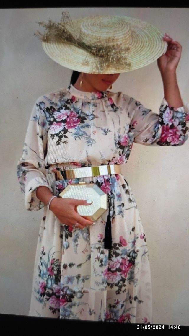 Vestido gasa Mariquita Trasquilá 