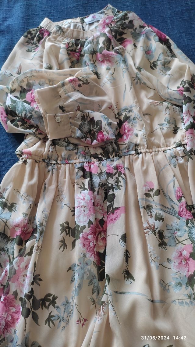 Vestido gasa Mariquita Trasquilá 