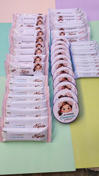 Chocolatinas personalizadas