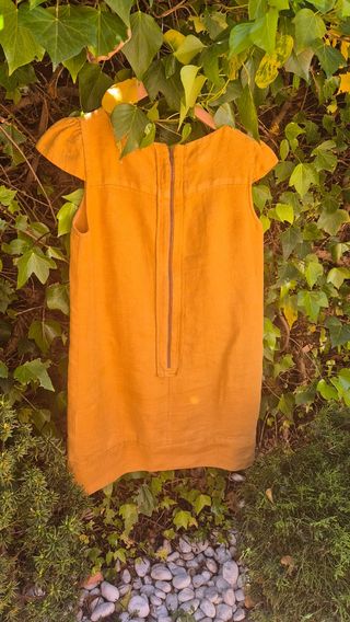 Vestido Mango color mostaza