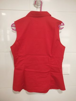 Camisa roja talla M