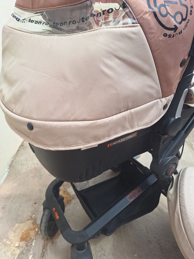 Carro de bebe 3 piezas