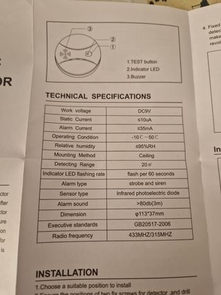 detector de humo