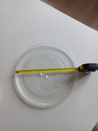 Plato microondas + tapa 26 cms