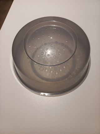 Plato microondas + tapa 26 cms