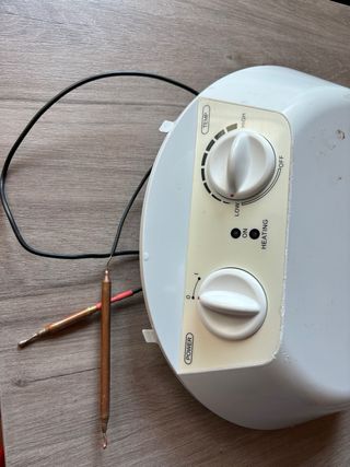 Componentes electricos de termos electricos