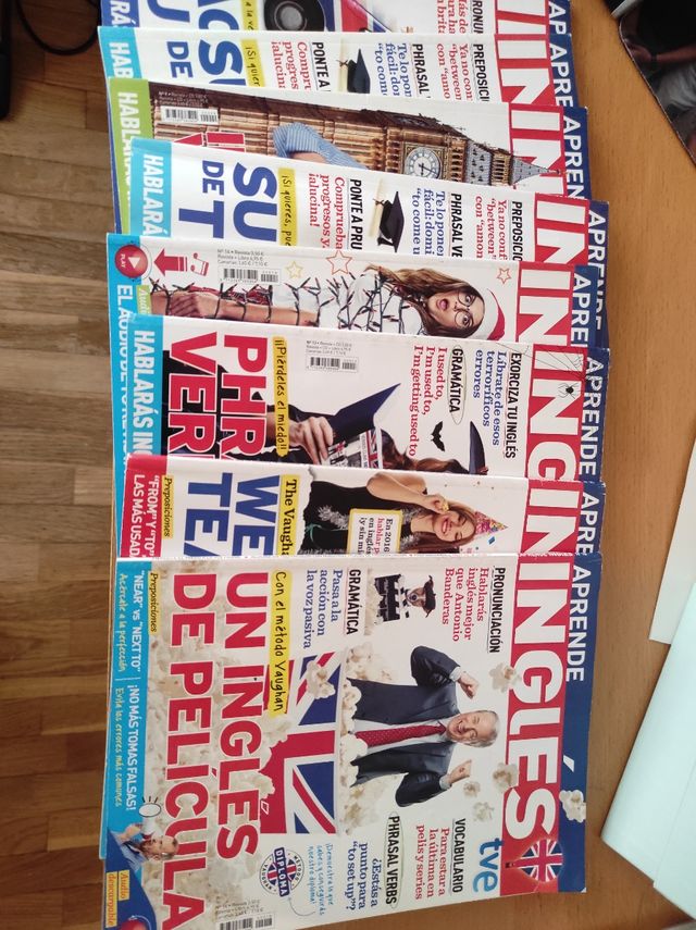 7 revistas Aprende Inglés