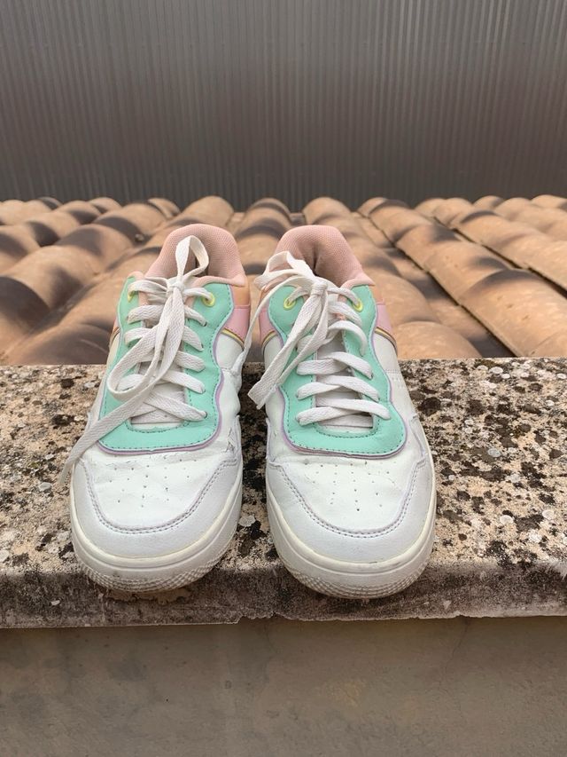 Zapatillas polipiel TEX T38