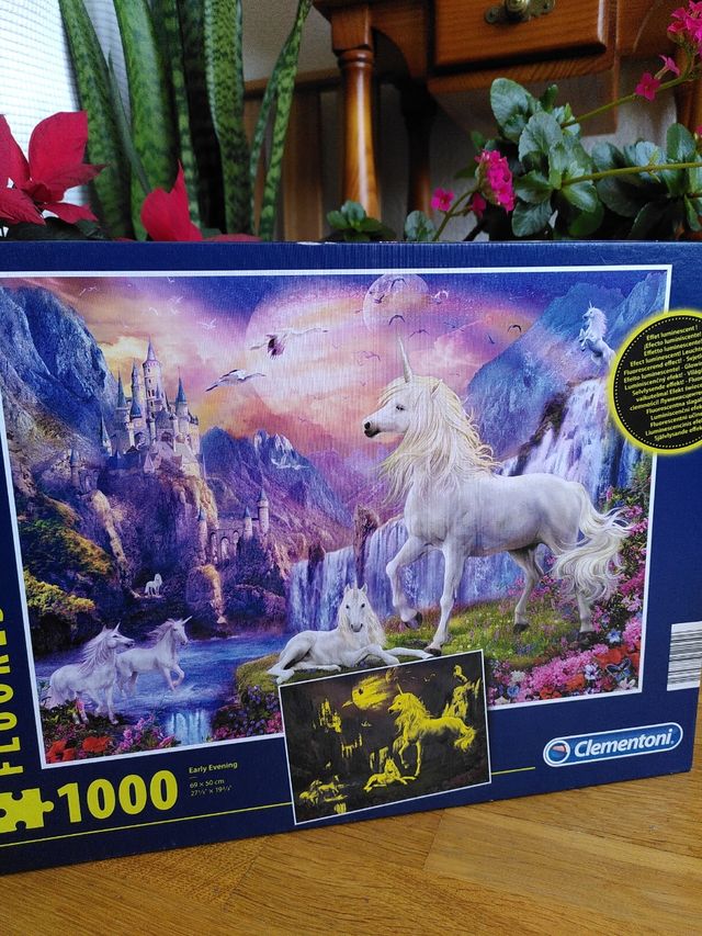 Puzzle Clementoni, fluorescente