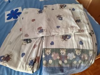 Juego de sábanas franela