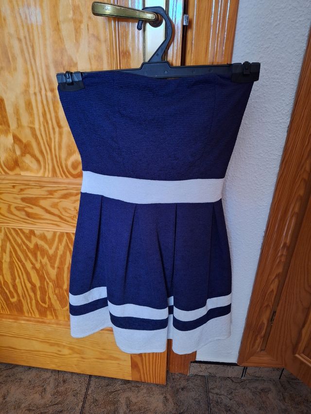 Vestido azul marinero