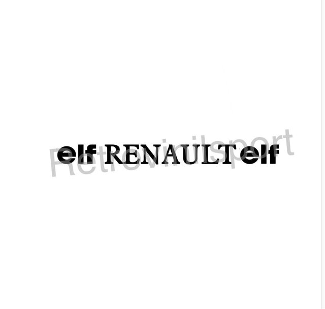 Vinilo Renault elf
