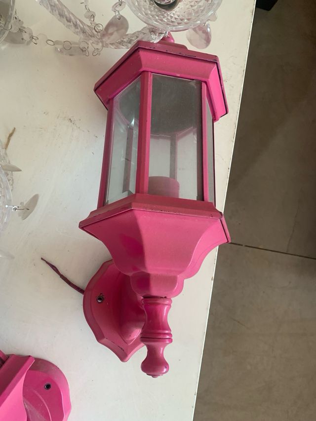 LAMPARAS Y Faroles 2 unidades