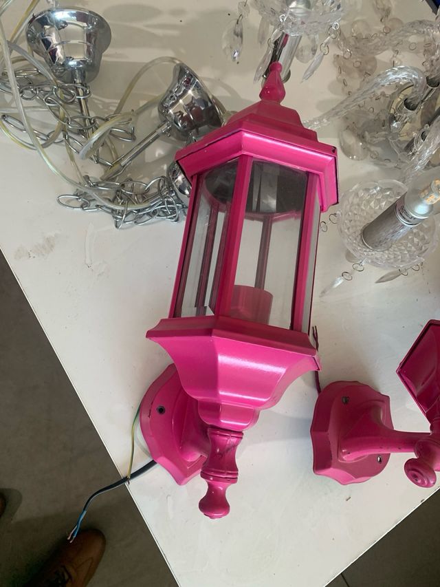 LAMPARAS Y Faroles 2 unidades