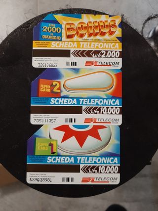 Schede telefoniche Bonus Flipper