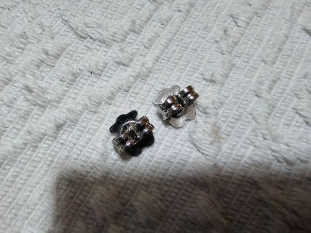 Pendientes osito acero