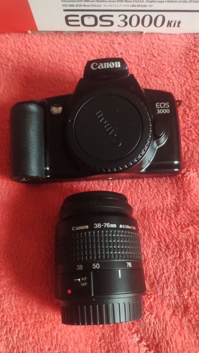 Canon EOS 3000 kit completo