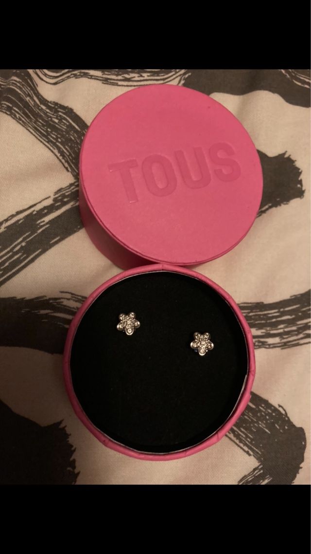 Pendientes TOUS Oro blanco y Diamantes