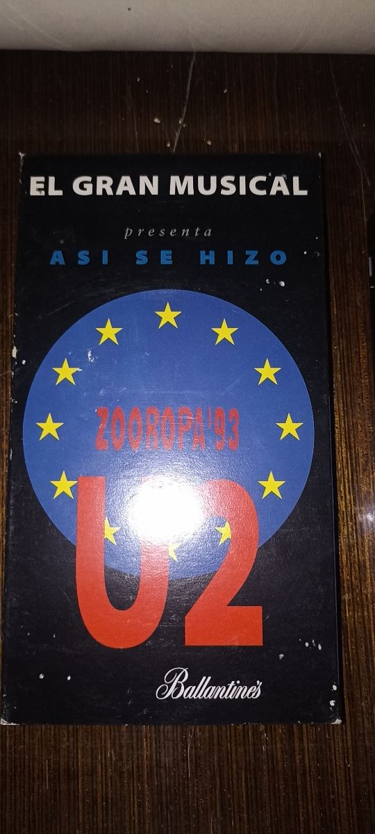 VHS ASÍ SE HIZO ZOOROPA93 U2 El Gran Musical