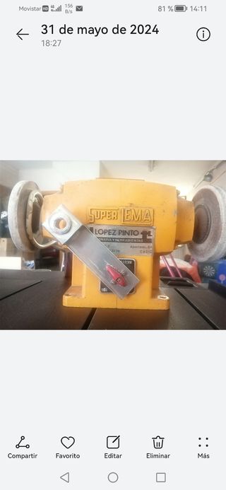 Esmeril Esmeriladora SUPER LEMA