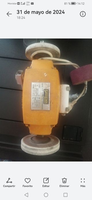 Esmeril Esmeriladora SUPER LEMA