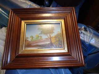 Quadretto con cornice legno
