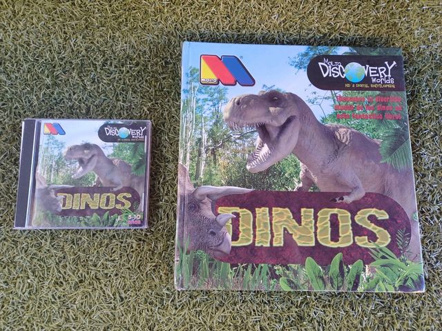 Libro y CD interactivo dinosaurios
