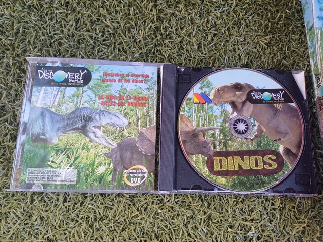 Libro y CD interactivo dinosaurios