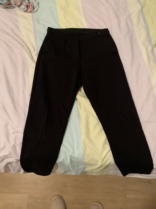 Pantalón de oficina con goma